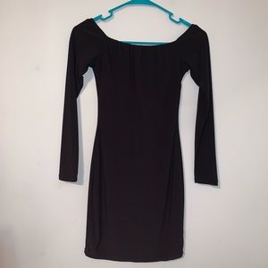 Windsor off the shoulder mini dress
